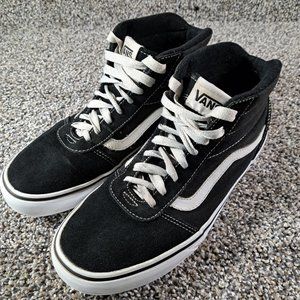 Vans Off the Wall Old Skool Skateboarding High Top 721565 Women's 9.5 Men 8.0